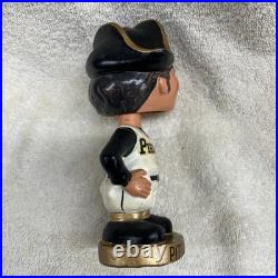 1967 Vintage Pittsburgh Pirates Mascot Bobblehead with gold base