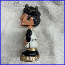 1967 Vintage Pittsburgh Pirates Mascot Bobblehead with gold base