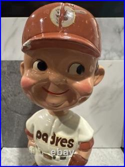 1967 Vintage San Diego Padres Bobblehead Nodder Gold Base Sports Specialties 1967 Vintage San Diego Padres Bobblehead Nodder Gold Base Sports Specialties