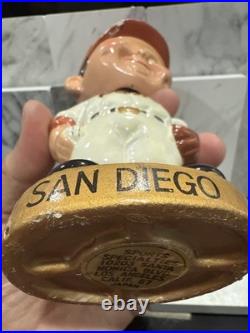 1967 Vintage San Diego Padres Bobblehead Nodder Gold Base Sports Specialties 1967 Vintage San Diego Padres Bobblehead Nodder Gold Base Sports Specialties