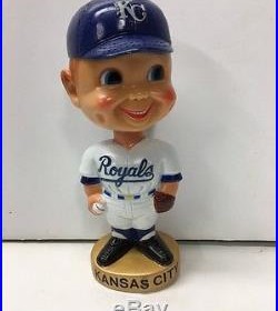 1974 KC Kansas City Royals Nodder Bobblehead Vintage Baseball