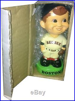 1983 Boston Red Sox Vintage Bobble Head Doll Figure Green Base Ball MINT IN BOX