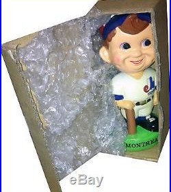 1983 Montreal Expos Vintage Bobble Head Doll Figure Green Base MINT IN BOX