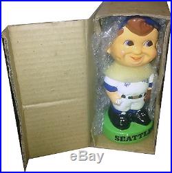 1983 Seattle Mariners Vintage Bobble Head Doll Figure Green Base MINT IN BOX