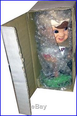 1983 Texas Rangers Vintage Bobble Head Doll Figure Green Base Bat MINT IN BOX