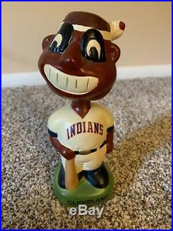 1990 Vintage Cleveland Indians Chief Wahoo Bobblehead Bobble Head