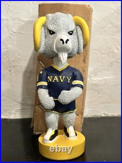 2001 Vintage Navy Midshipmen Goat Mascot Bobblehead w Box NCAA Football 2001 Vintage Navy Midshipmen Goat Mascot Bobblehead w Box NCAA Football
