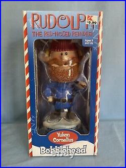 2002 Rudolph the Red-Nosed Reindeer Bobblehead Complete set of 8 figures VINTAGE