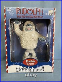 2002 Rudolph the Red-Nosed Reindeer Bobblehead Complete set of 8 figures VINTAGE