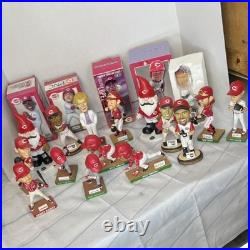20 Cincinnati Reds Bobblehead Collection SGA Gnomes Latos Cozart Vintage Lot
