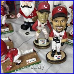 20 Cincinnati Reds Bobblehead Collection SGA Gnomes Latos Cozart Vintage Lot
