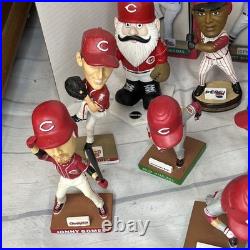 20 Cincinnati Reds Bobblehead Collection SGA Gnomes Latos Cozart Vintage Lot