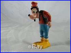 3 Vintage Walt Disney Bobbleheads / Nodders Mickey Mouse, Donald & Goofy