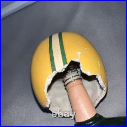 4I Vintage NFL Green Bay Packers Bobble Head Nodder Circa 1960s