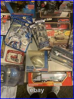 60 Piece Lot Vintage Modern Toys Action Figures Cars Bobbleheads More