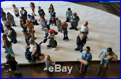 67 Vintage Rare 1 3/4 Little Homies Rubber People Figurine Toys 1 Bobble Head
