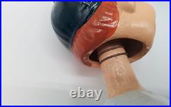 8 RED SOX BASEBALL VINTAGE 1980s BOBBLEHEAD NODDER GREEN BASE REDSOX CERAMIC