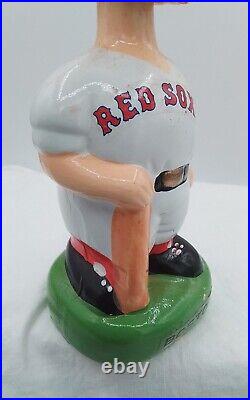 8 RED SOX BASEBALL VINTAGE 1980s BOBBLEHEAD NODDER GREEN BASE REDSOX CERAMIC