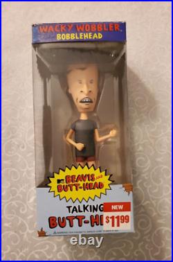 BEAVIS BUTT-HEAD CORNHOLIO Funko Wacky Wobbler Bobblehead Talking Set Rare Boxed BEAVIS BUTT-HEAD CORNHOLIO Funko Wacky Wobbler Bobblehead Talking Set Rare Boxed