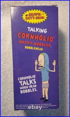 BEAVIS BUTT-HEAD CORNHOLIO Funko Wacky Wobbler Bobblehead Talking Set Rare Boxed BEAVIS BUTT-HEAD CORNHOLIO Funko Wacky Wobbler Bobblehead Talking Set Rare Boxed