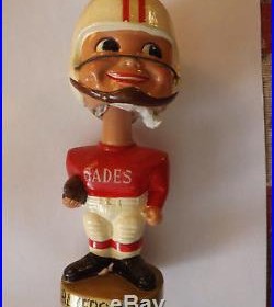 Bakersfield Gades Football Vintage Bobbing Head Doll Nodder! Hard to find