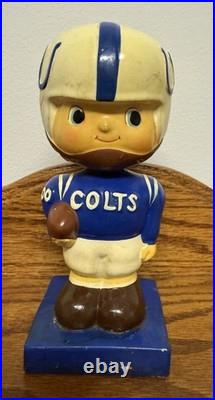 Baltimore Colts Vintage 1960's Bobblehead Doll in Good Condition