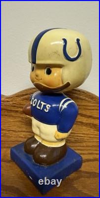 Baltimore Colts Vintage 1960's Bobblehead Doll in Good Condition