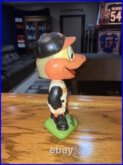 Baltimore Orioles 1960s Vintage Bobblehead Nodder Mint Condition And Original