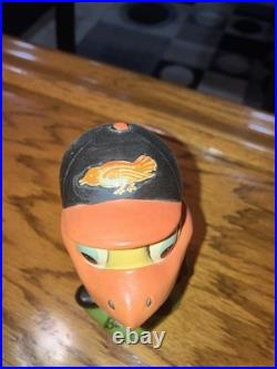 Baltimore Orioles 1960s Vintage Bobblehead Nodder Mint Condition And Original
