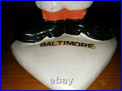 Baltimore Orioles Nodder/Bobbing Head/Bobble Head Vintage White Base Mint