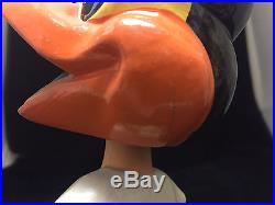 Baltimore Orioles The Bird Vintage Mascot Green Base Bobblehead Nodder