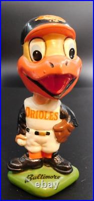 Baltimore Orioles Vintage 1962 Mascot Green Base Nodder/ Bobblehead Japan