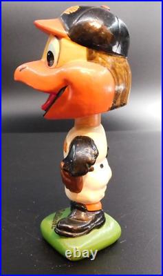 Baltimore Orioles Vintage 1962 Mascot Green Base Nodder/ Bobblehead Japan