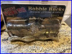 Bobble Bucks Deer Fighting Pair Awesome Lifelike Action VTG in package