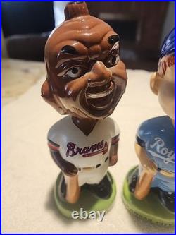 Bobbleheads Nodders Collectible Rare 1988 Vintage Ceramic Braves Pirates Indians