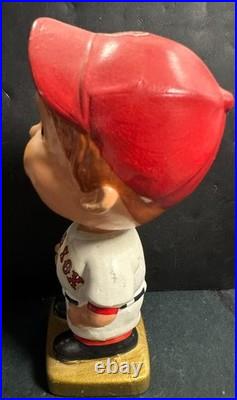 Boston Red Sox Wedge Gold Base Vintage Bobble Head / Nodder