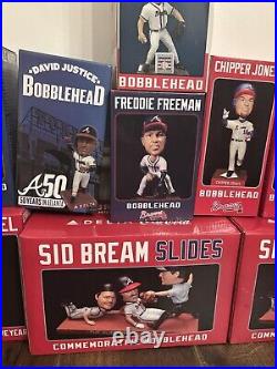 Braves Bobble, Head Collection, Modern, And Vintage HOF's And Braves Legends