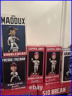 Braves Bobble, Head Collection, Modern, And Vintage HOF's And Braves Legends