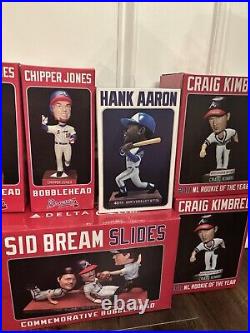 Braves Bobble, Head Collection, Modern, And Vintage HOF's And Braves Legends