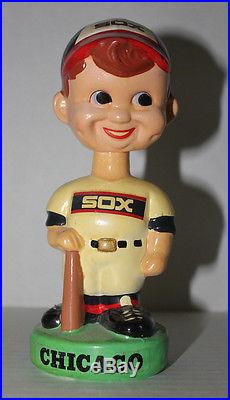 CHICAGO WHITE SOX 1960s Japan Vintage Bobble Head Bobblehead Great Condition