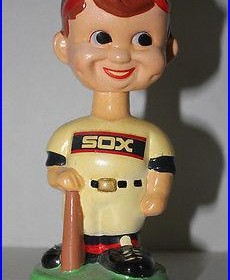 CHICAGO WHITE SOX 1960s Japan Vintage Bobble Head Bobblehead Great Condition