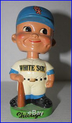 CHICAGO WHITE SOX 1962 Japan Vintage Bobble Head Bobblehead Great Condition