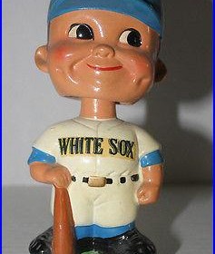 CHICAGO WHITE SOX 1962 Japan Vintage Bobble Head Bobblehead Great Condition