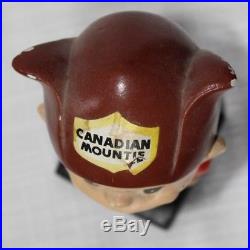 Canadian Mountie Japan nodder bobblehead vintage