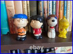 Charlie Brown Bobble Heads with Lucy, Snoopy, Woodstock