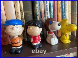 Charlie Brown Bobble Heads with Lucy, Snoopy, Woodstock