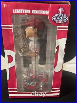 Chase Utley #26 Limited Edition Vintage 2008 World Series Champions bobblehead