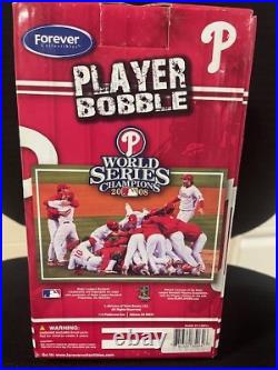 Chase Utley #26 Limited Edition Vintage 2008 World Series Champions bobblehead