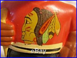Chicago Blackhawks Bobblehead Vintage Hockey 1962 Japan