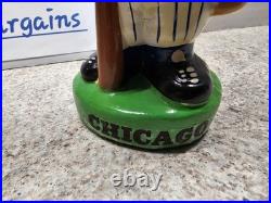 Chicago Cubs MLB Vintage 1960's Ceramic Bobblehead With Box REPAIRED READ